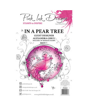 Pink Ink Designs In A Pear Tree A5 Clear Stamp Set (PI082) Pink Ink Designs In A Pear Tree A5 Clear Stamp Set (PI082)