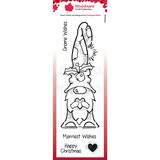 Woodware Singles Gnome Wishes Clear Stamp Set (FRS403)