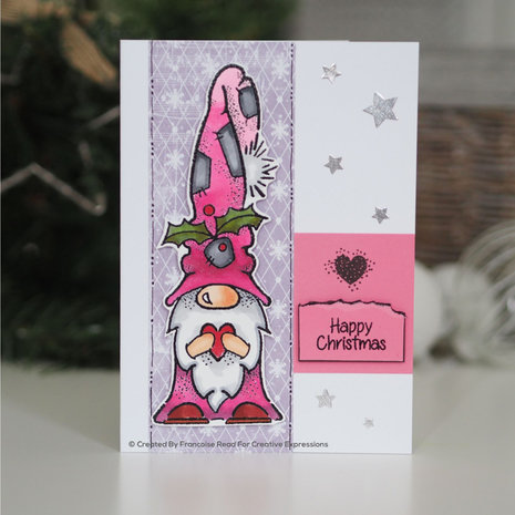 Woodware Singles Gnome Wishes Clear Stamp Set (FRS403)