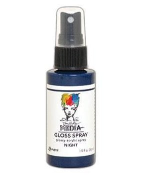 Dina Wakley MEdia Media Gloss Spray Night 56ml (MDO68532) Dina Wakley MEdia Media Gloss Spray Night 56ml (MDO68532)