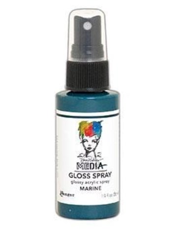 Dina Wakley MEdia Media Gloss Spray Marine 56ml (MDO68525) Dina Wakley MEdia Media Gloss Spray Marine 56ml (MDO68525)