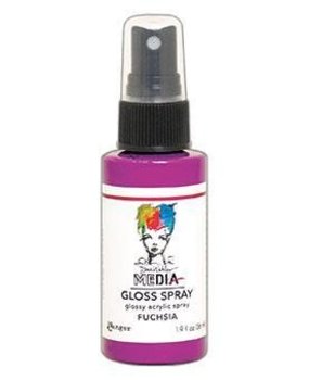 Dina Wakley MEdia Media Gloss Spray Fuchsia  56ml (MDO68488) Dina Wakley MEdia Media Gloss Spray Fuchsia  56ml (MDO68488)