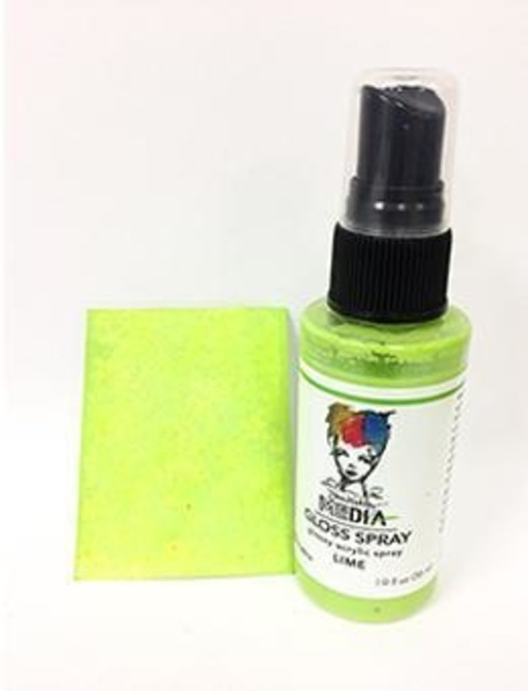 Dina Wakley MEdia Media Gloss Spray Lime  56ml (MDO68501) Dina Wakley MEdia Media Gloss Spray Lime  56ml (MDO68501)