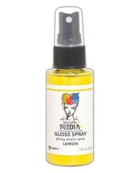 Dina Wakley MEdia Media Gloss Spray Lemon  56ml (DO68495) Dina Wakley MEdia Media Gloss Spray Lemon  56ml (DO68495)