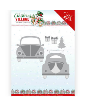 Yvonne Creations Christmas Village Christmas Car Die (YCD10207) Yvonne Creations Christmas Village Christmas Car Die (YCD10207)