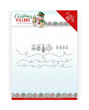 Yvonne Creations Christmas Village Christmas Lights Die (YCD10212) Yvonne Creations Christmas Village Christmas Lights Die (YCD10212)