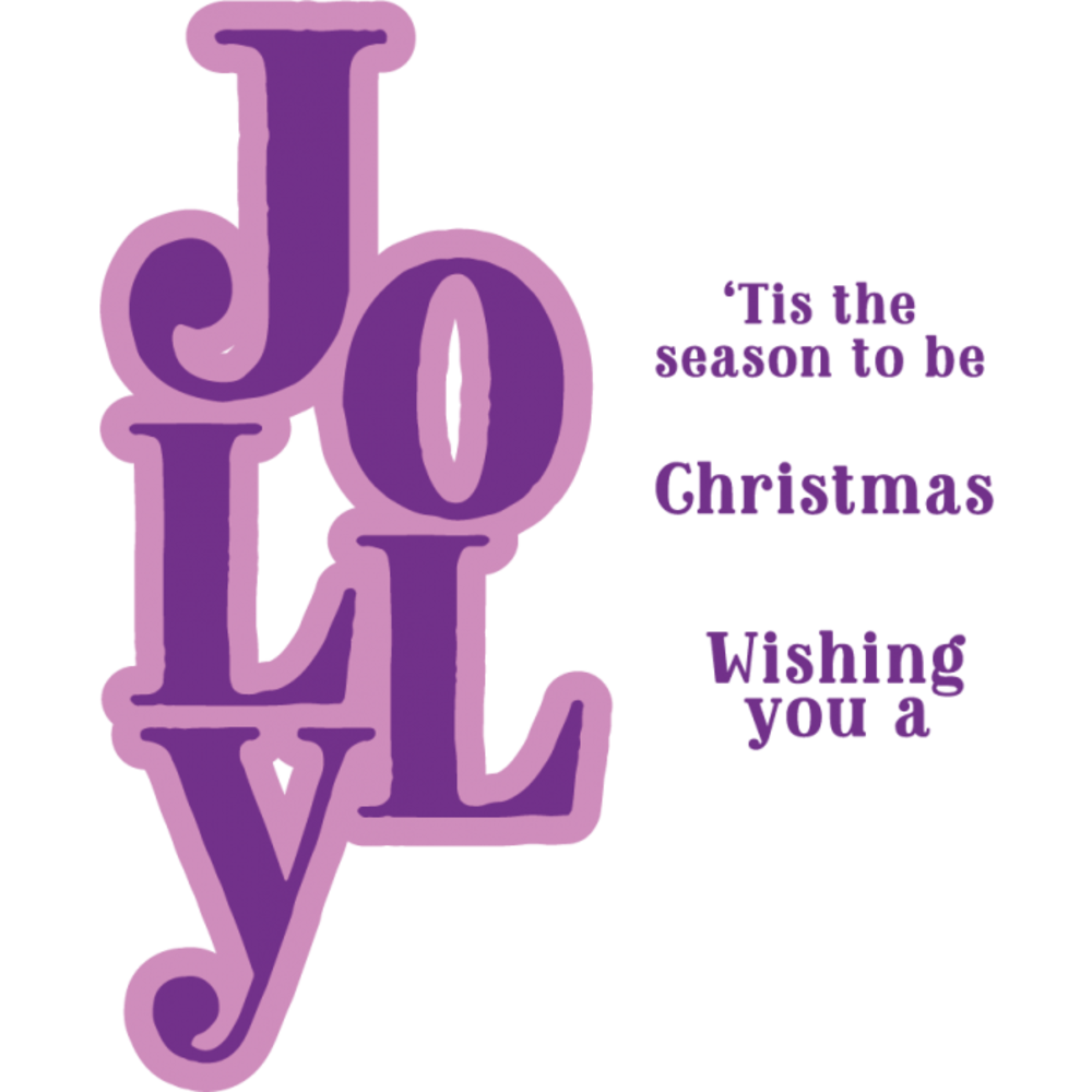 Gemini Jolly Stamp & Die (GEM-STD-CAS-JOL) Gemini Jolly Stamp & Die (GEM-STD-CAS-JOL)