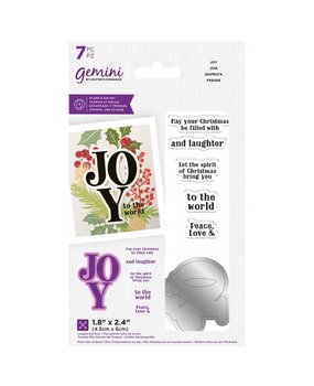 Gemini Joy Stamp & Die (GEM-STD-CAS-JOY) Gemini Joy Stamp & Die (GEM-STD-CAS-JOY)