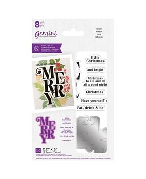 Gemini Merry Stamp & Die (GEM-STD-CAS-MER) Gemini Merry Stamp & Die (GEM-STD-CAS-MER)