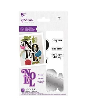 Gemini Noel Stamp & Die (GEM-STD-CAS-NOE)