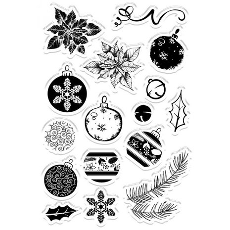 Crafter's Companion Festive Decorations Clear Stamps (CC-STP-FED) Crafter's Companion Festive Decorations Clear Stamps (CC-STP-FED)