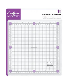 How to use the Crafter's Companion Stamping Platform 