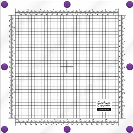 Crafter's Companion 8x8 inch Stamping Platform (CC-TOOL-STPLAT8) Crafter's Companion 8x8 inch Stamping Platform (CC-TOOL-STPLAT8)