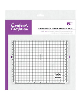 Crafter's Companion 8x8 inch Stamping Platform & Magnetic Base (CC-TOOL-STPLATMB) Crafter's Companion 8x8 inch Stamping Platform & Magnetic Base (CC-TOOL-STPLATMB)
