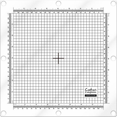 Crafter's Companion 8x8 inch Stamping Platform & Magnetic Base (CC-TOOL-STPLATMB) Crafter's Companion 8x8 inch Stamping Platform & Magnetic Base (CC-TOOL-STPLATMB)