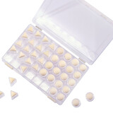 Vaessen Creative Sponge Dauber Case + 40 Daubers (Rond+Driehoek) (1009-025)