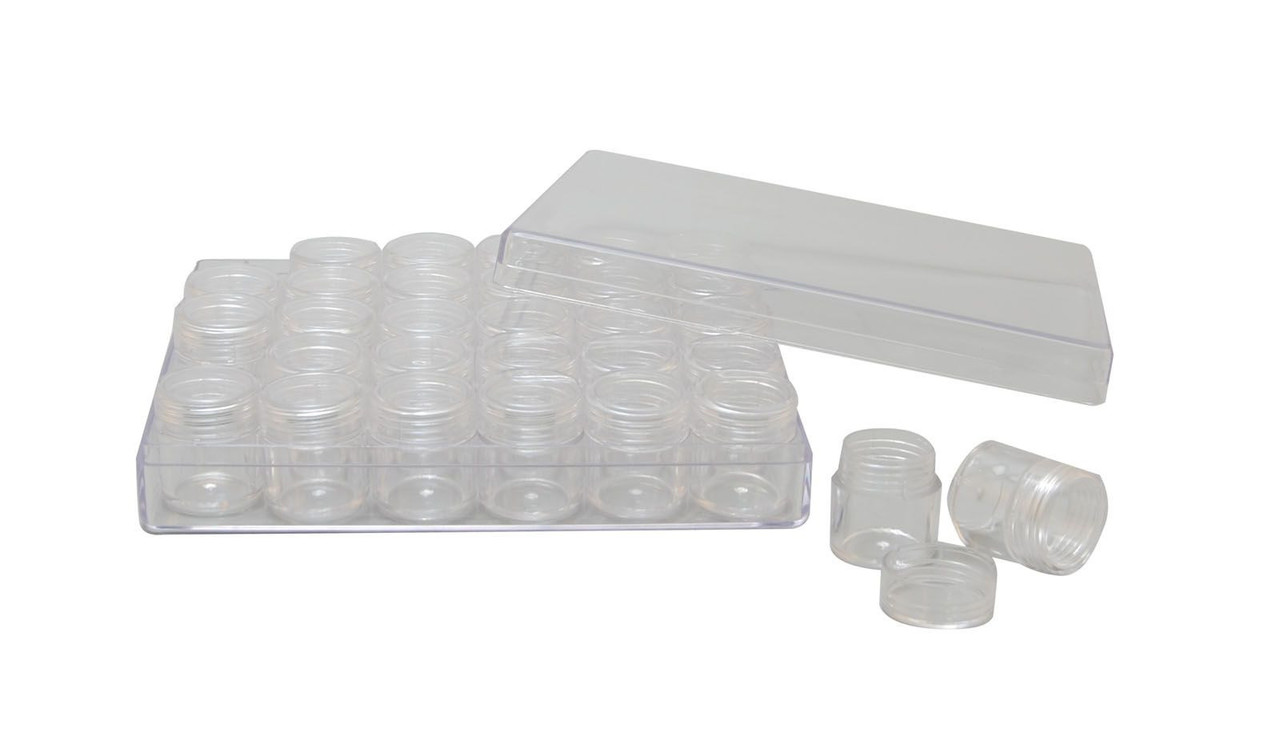 Vaessen Creative Opbergdoos Met 30 potjes (10827-16) Vaessen Creative Opbergdoos Met 30 potjes (10827-16)