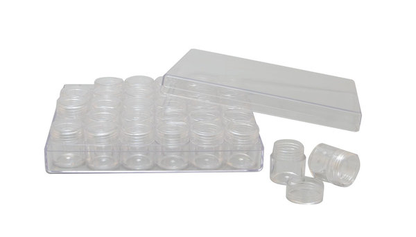 Vaessen Creative Opbergdoos Met 30 potjes (10827-16) Vaessen Creative Opbergdoos Met 30 potjes (10827-16)