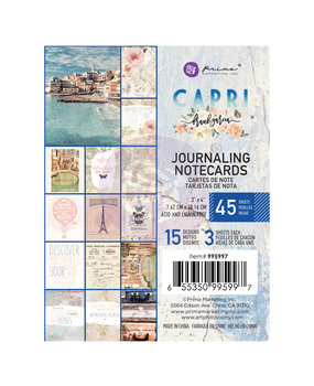 Prima Marketing Inc Capri 3x4 Inch Journaling Cards (9995997) Prima Marketing Inc Capri 3x4 Inch Journaling Cards (9995997)
