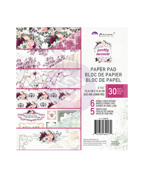 Prima Marketing Inc Pretty Mosaic 6x6 Inch Paper Pad (642174)