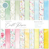 Craft Consortium Essential Craft Papers 12x12 Inch Paper Pad Bloom & Wild (CCEPAD009)