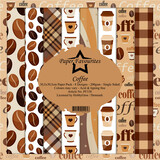 Paper Favourites Coffee 12x12 Inch Paper Pack (PF338)