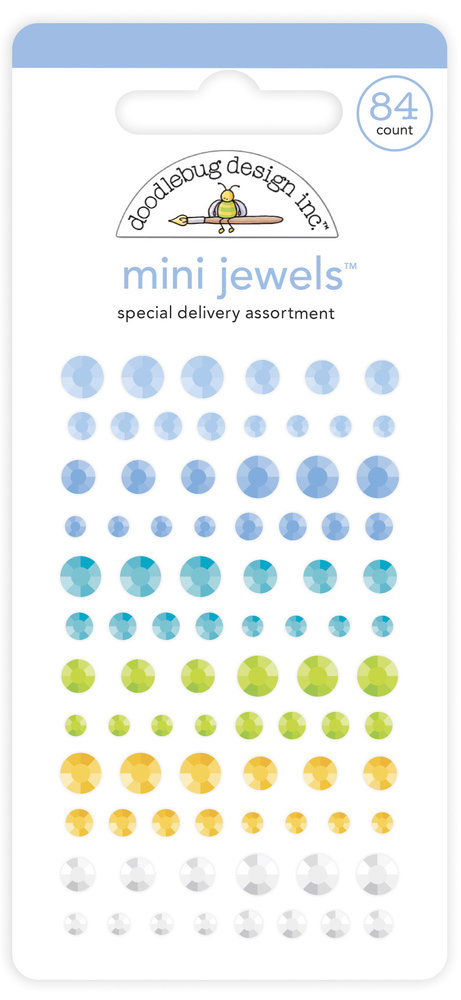 Doodlebug Design Inc. Special Delivery Mini Jewels (84pcs) (6917) Doodlebug Design Inc. Special Delivery Mini Jewels (84pcs) (6917)