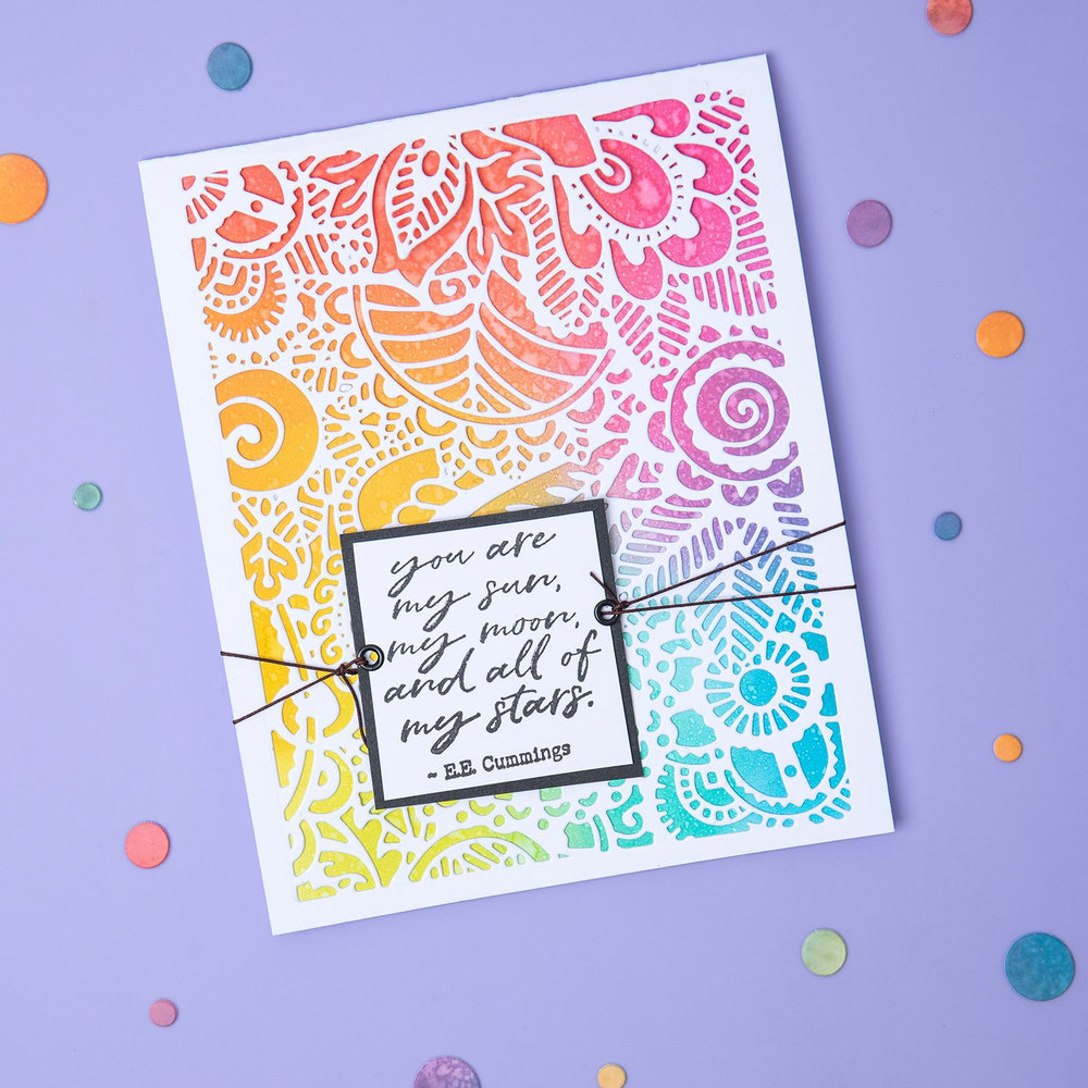Sizzix Thinlits Alterations Die Doodle Art #2(664432) Sizzix Thinlits Alterations Die Doodle Art #2(664432)