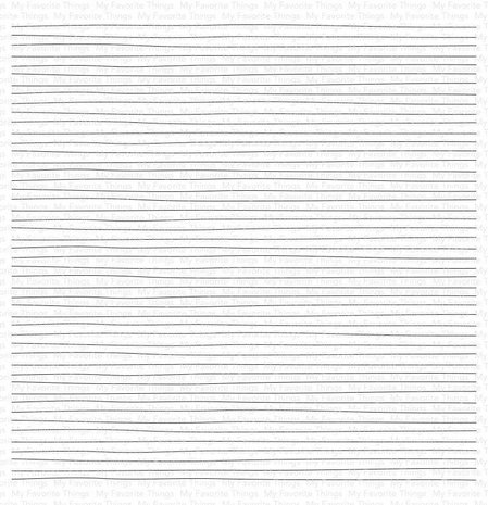 My Favorite Things Lined by Hand Rubber Background Stamp (BG-117) My Favorite Things Lined by Hand Rubber Background Stamp (BG-117)