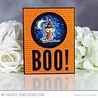 My Favorite Things Ghoulish Greetings Rubber Background Stamp (BG-132) My Favorite Things Ghoulish Greetings Rubber Background Stamp (BG-132)