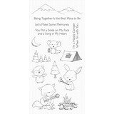 My Favorite Things Happy Campers Clear Stamps (SY-21)