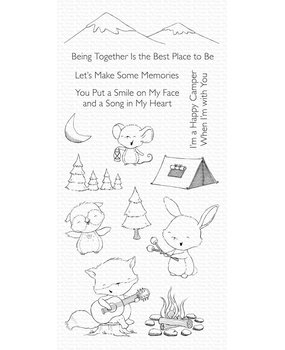 My Favorite Things Happy Campers Clear Stamps (SY-21) My Favorite Things Happy Campers Clear Stamps (SY-21)