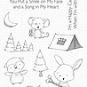 My Favorite Things Happy Campers Clear Stamps (SY-21) My Favorite Things Happy Campers Clear Stamps (SY-21)