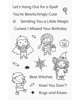 My Favorite Things Boo Crew Clear Stamps (CS-498)