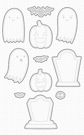 My Favorite Things Die-namics Ghostly Greetings (MFT-1789) My Favorite Things Die-namics Ghostly Greetings (MFT-1789)