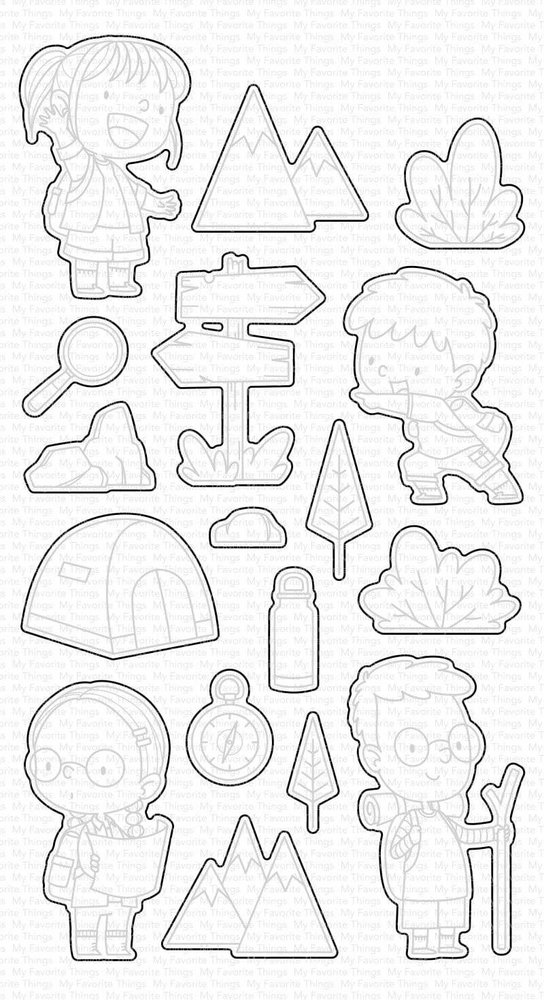 My Favorite Things Die-namics Adorable Adventures (MFT-1797) My Favorite Things Die-namics Adorable Adventures (MFT-1797)