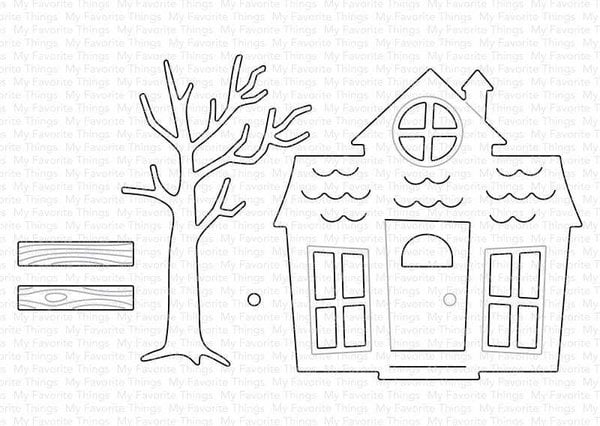 My Favorite Things Die-namics Haunted House (MFT-1804)