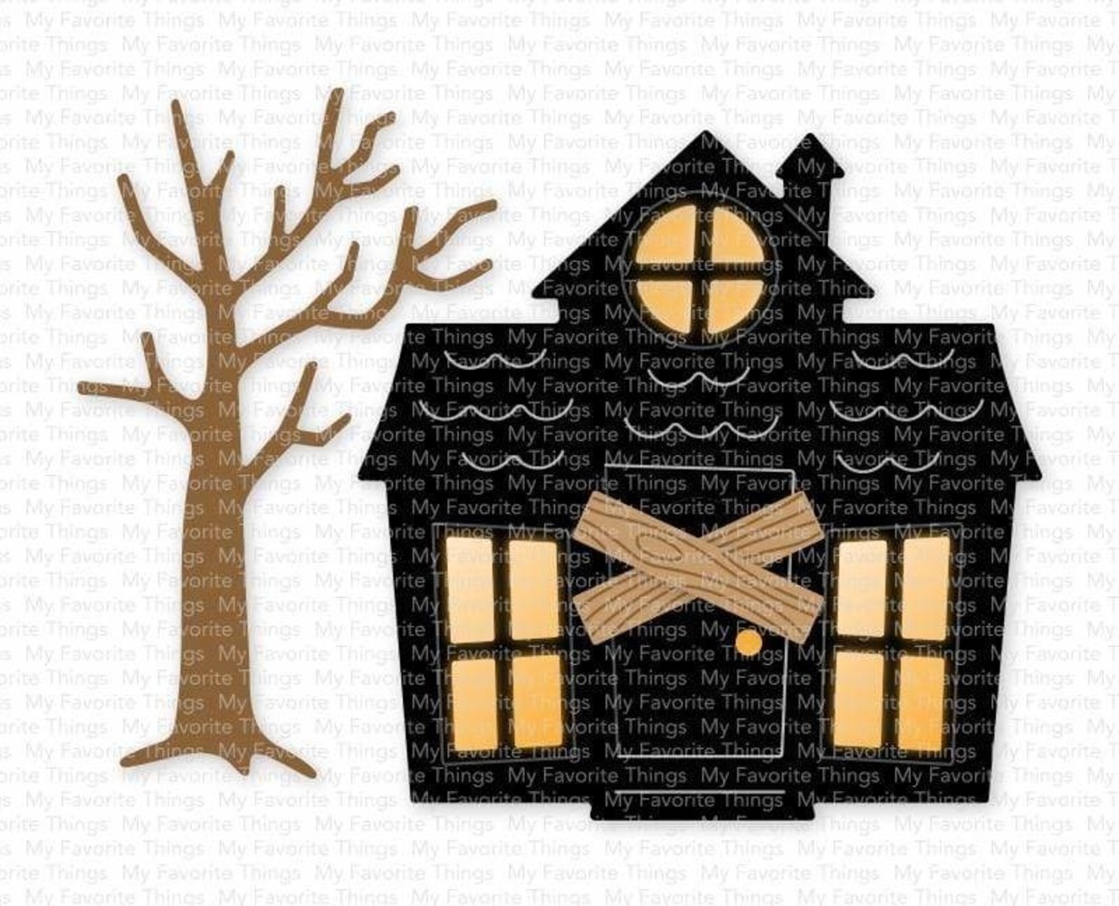 My Favorite Things Die-namics Haunted House (MFT-1804)