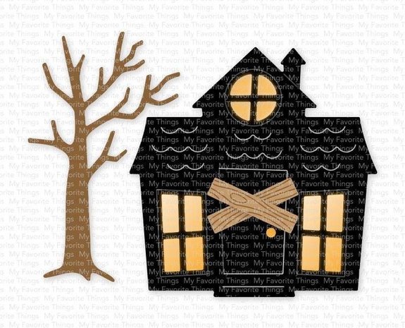 My Favorite Things Die-namics Haunted House (MFT-1804)