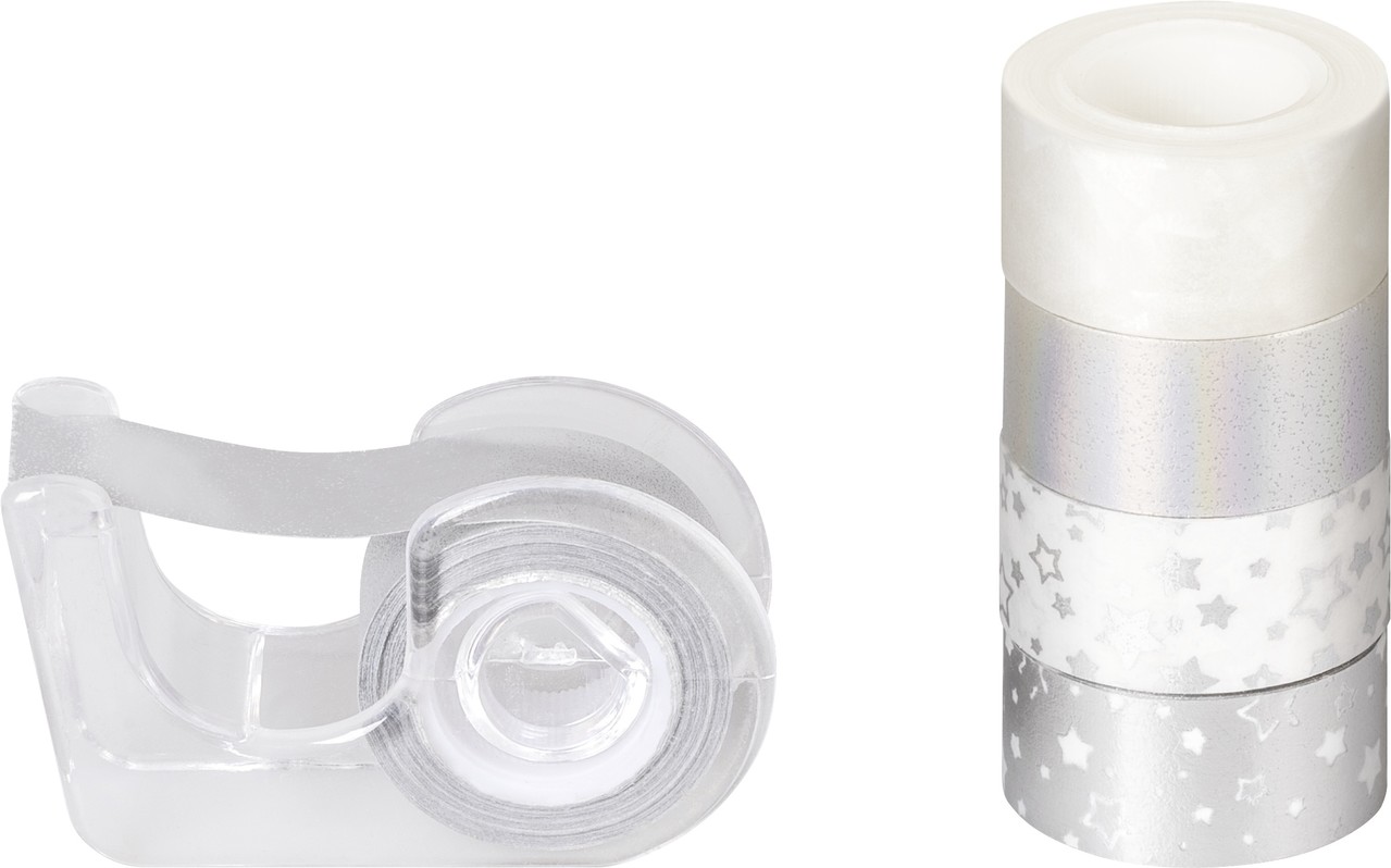Heyda Deco Tape Silver Coloured (203584562) Heyda Deco Tape Silver Coloured (203584562)