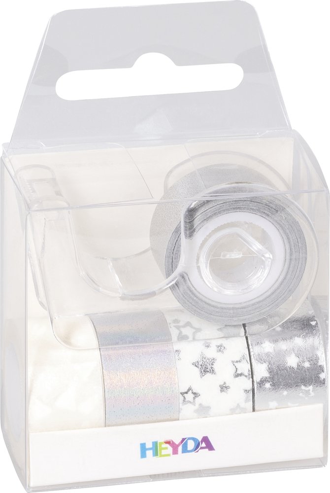 Heyda Deco Tape Silver Coloured (203584562) Heyda Deco Tape Silver Coloured (203584562)