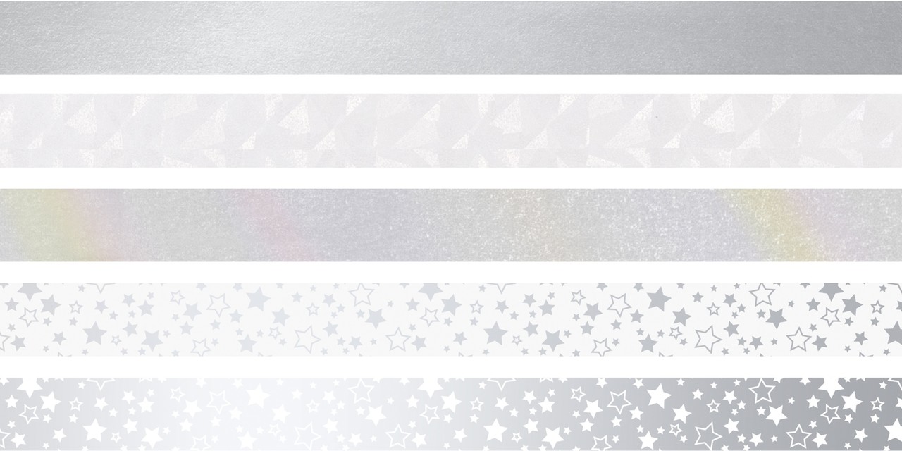 Heyda Deco Tape Silver Coloured (203584562) Heyda Deco Tape Silver Coloured (203584562)