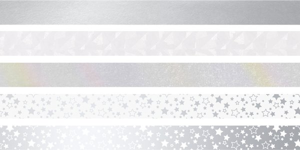 Heyda Deco Tape Silver Coloured (203584562) Heyda Deco Tape Silver Coloured (203584562)