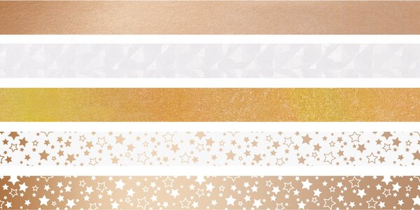 Heyda Deco Tape Rose Gold Coloured (203584563) Heyda Deco Tape Rose Gold Coloured (203584563)