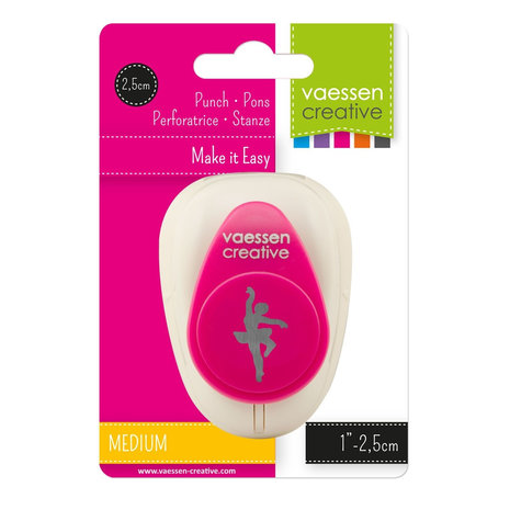 Vaessen Creative Figuurpons Medium Ballerina (21435-010) Vaessen Creative Figuurpons Medium Ballerina (21435-010)