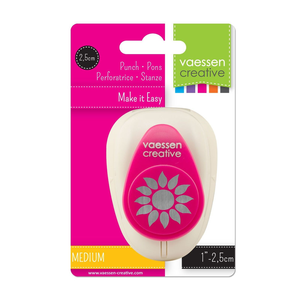 Vaessen Creative Figuurpons Medium Zonnebloem (21435-016) Vaessen Creative Figuurpons Medium Zonnebloem (21435-016)