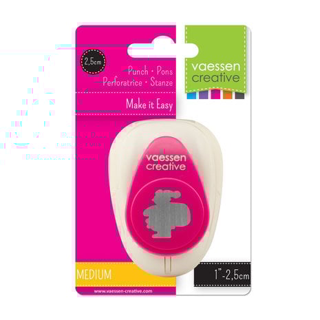 Vaessen Creative Figuurpons Medium Kerstman (21435-017) Vaessen Creative Figuurpons Medium Kerstman (21435-017)