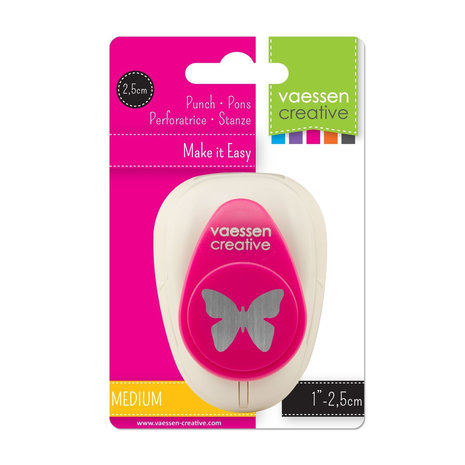 Vaessen Creative Figuurpons Medium Vlinder 5 (21435-049) Vaessen Creative Figuurpons Medium Vlinder 5 (21435-049)