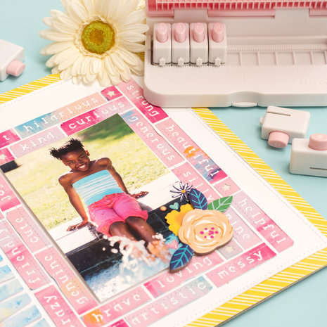 We R Memory Keepers Word Punch Board Lowercase (661437) We R Memory Keepers Word Punch Board Lowercase (661437)