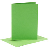 Paperpads.nl SELECT Kaarten & Enveloppen Set Groen 10,5x15 cm (23015)